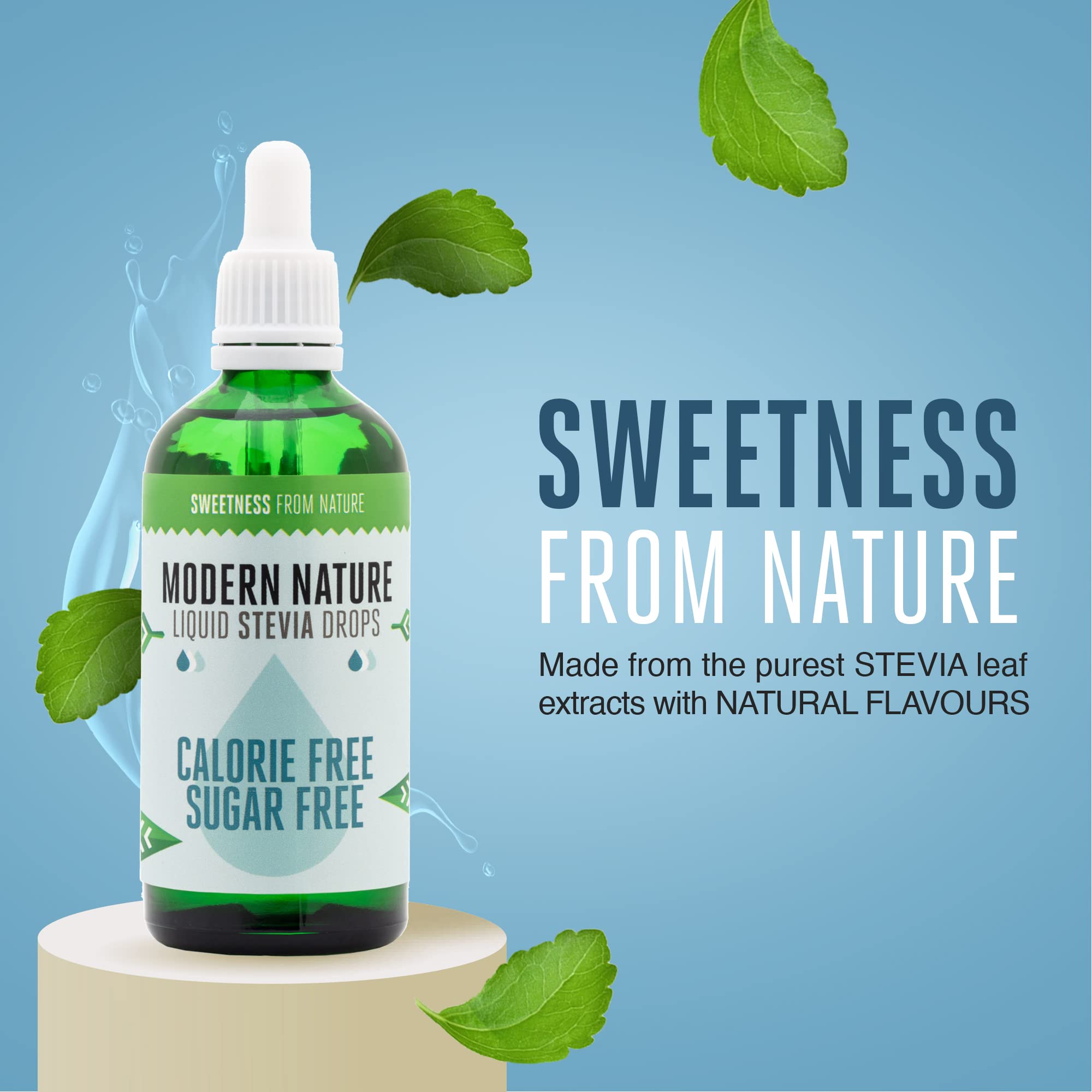 Buy Modern Nature Stevia Sweetner Liquid Stevia Drops Natural Flavour