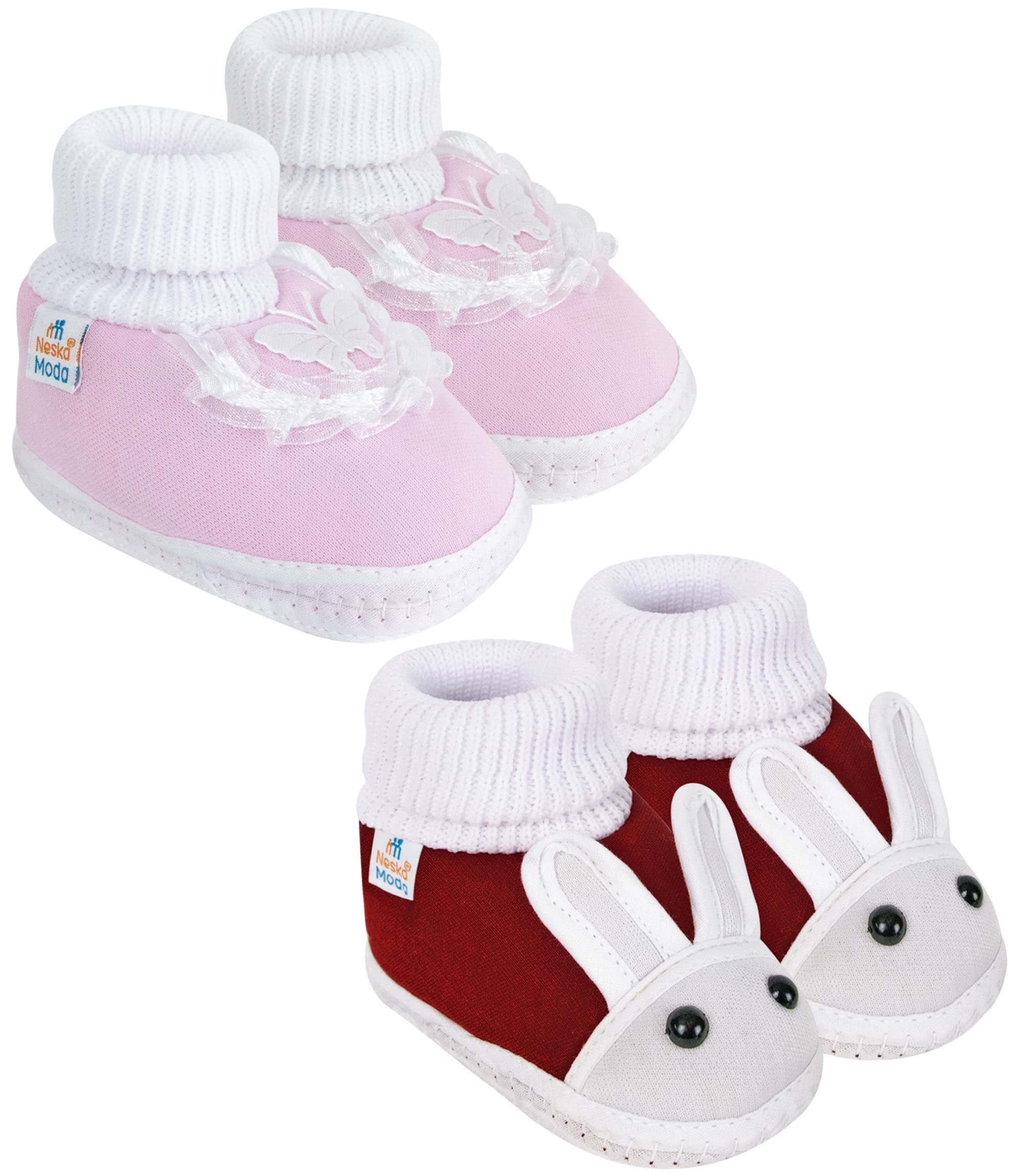 See full amazon price history chart for Neska Moda 12 To 18 Months Baby Girls Pack of 2 Pair Cotton Butterfly Frill and Rabit Face Booties (Baby Pink,Maroon) -BT1167andBT1177 Neska Moda 12 To 18 Months Baby Girls Pack of 2 Pair Cotton Butterfly Frill and Rabit Face Booties (Baby Pink,Maroon) -BT1167andBT1177 (B0B33KSHBG) Amazon Price History, Amazon Price Tracker