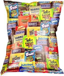 Bulk Assorted Chocolate Variety Pack - Individually Wrapped Fun Size Candy (2 LB)
