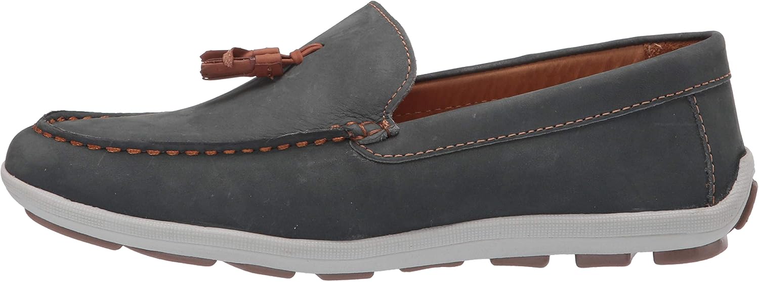 Driver Club USA Kids' Kids Boys/Girls Genuine Leather Driving Loafer with Tassle Detail