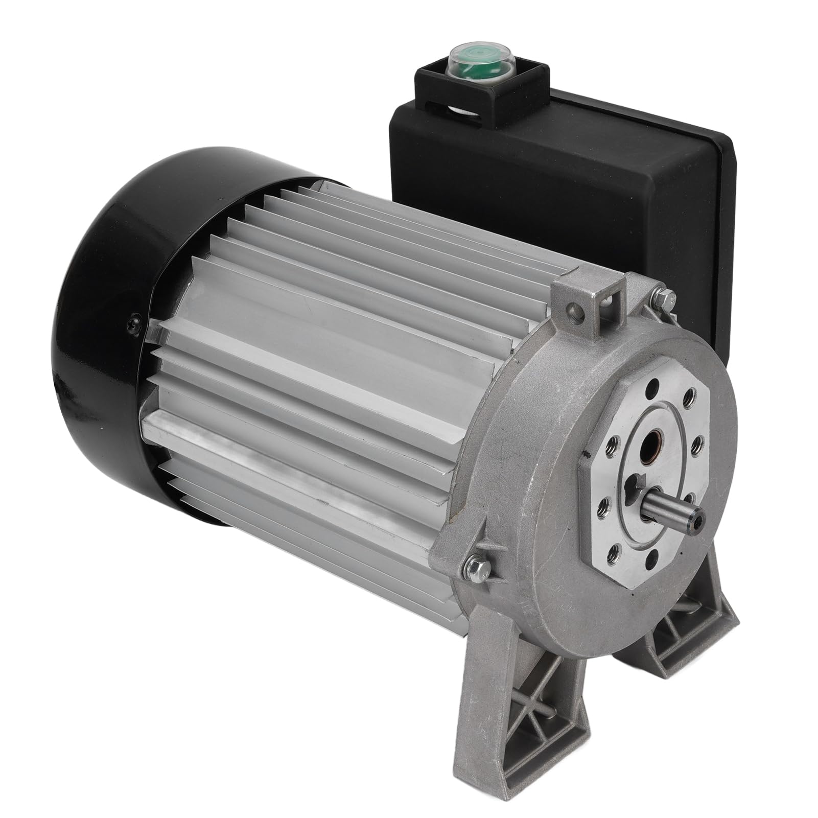 FTVOGUE Motore Spaccalegna Elettrico da 1500 W 2800 Giri/min con Protezione IP54, Piastra Terminale in Acciaio Fuso per Spaccalegna Orizzontali da 4-8 Tonnellate (Spina UE 230V)