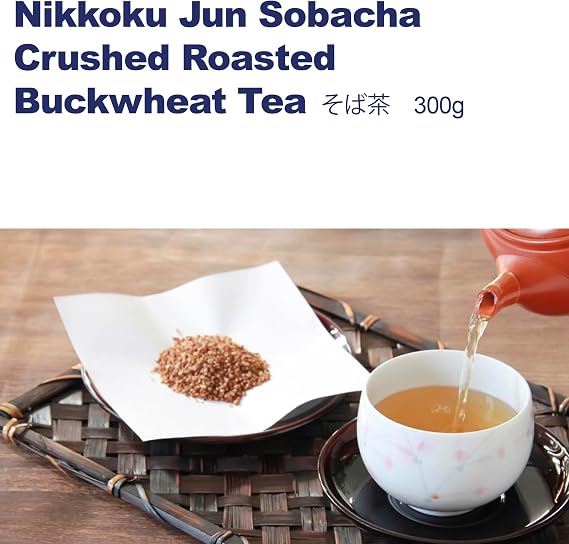 Nikkoku Jun Sobacha Crushed Roasted Buckwheat Tea 300g