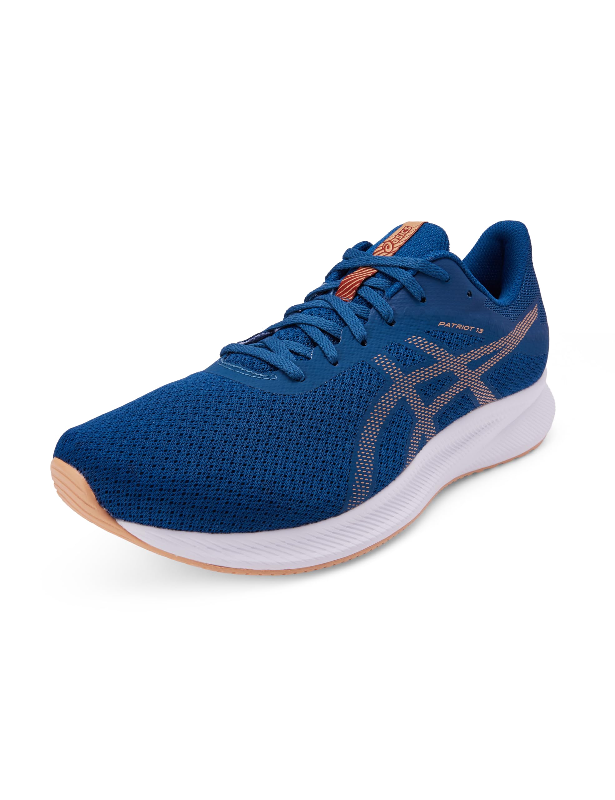 Mens Patriot 13 Black/Digital Aqua Running Shoes