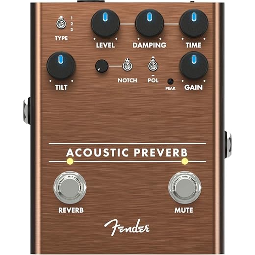 Fender 'Acoustic Preamp/Reverb' Guitar Effects Pedal
