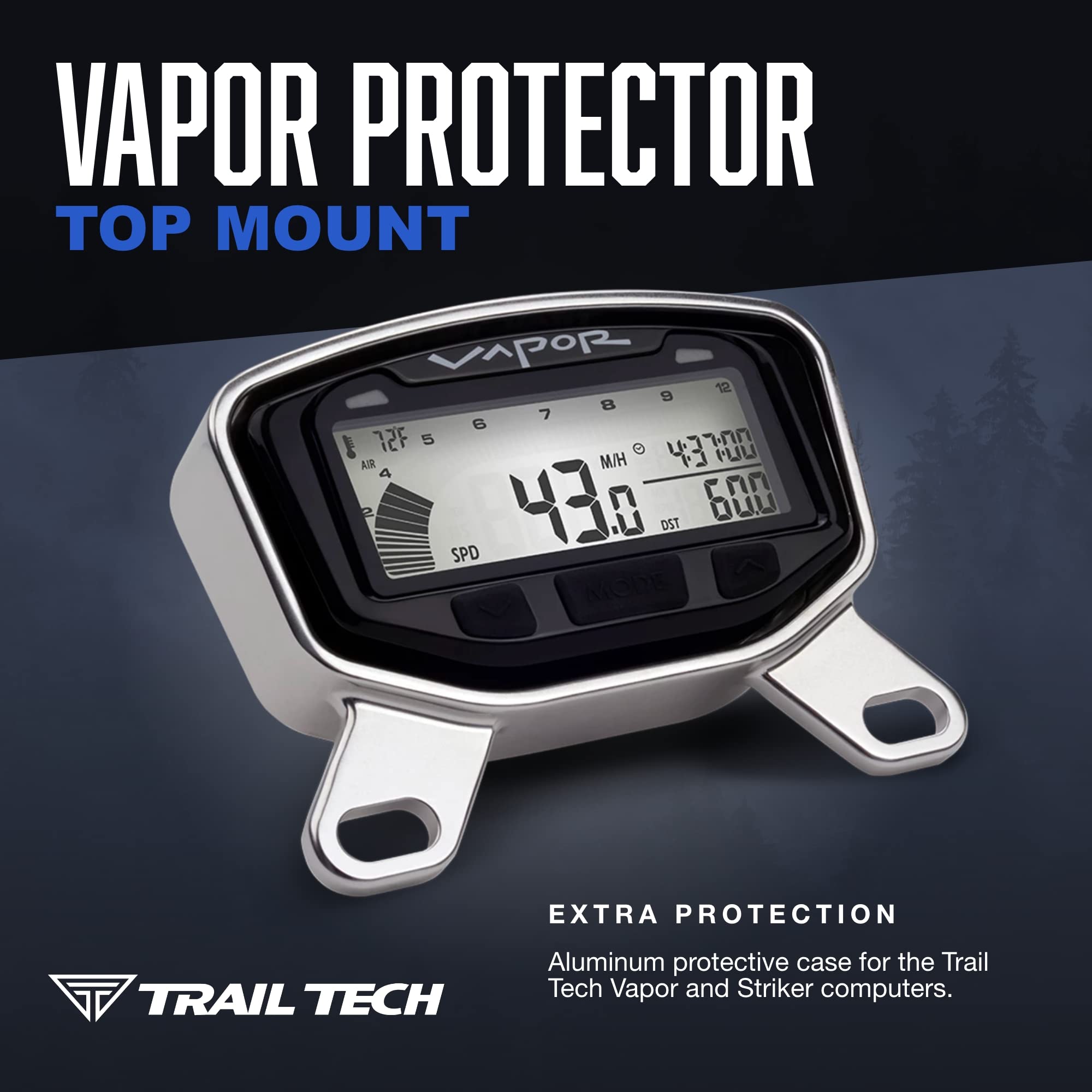 Amazon.com: Trail Tech 022-TM Vapor Striker Top Bar Clamp Mount
