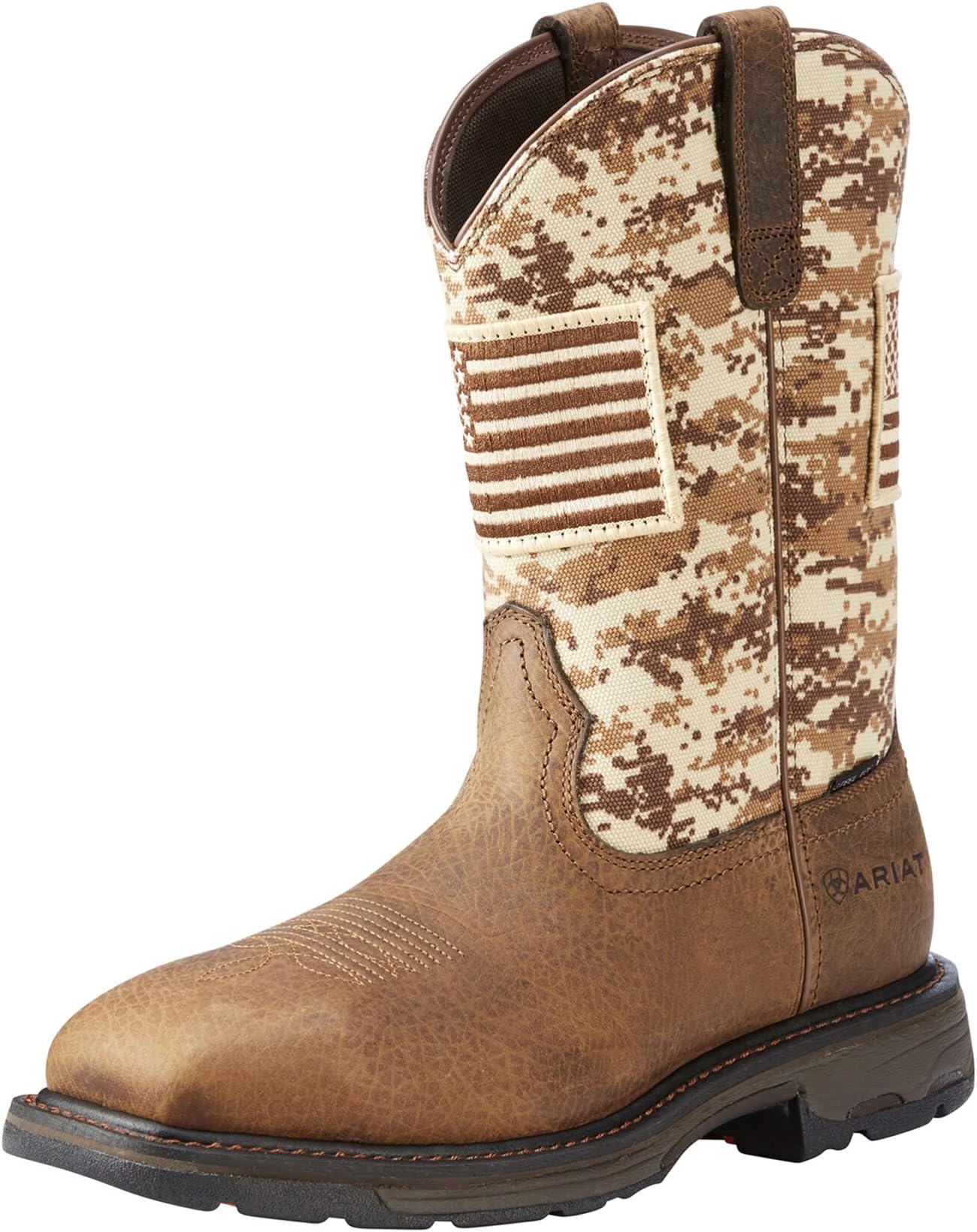 ARIAT Men’s WorkHog Patriot Steel Toe Work Boot