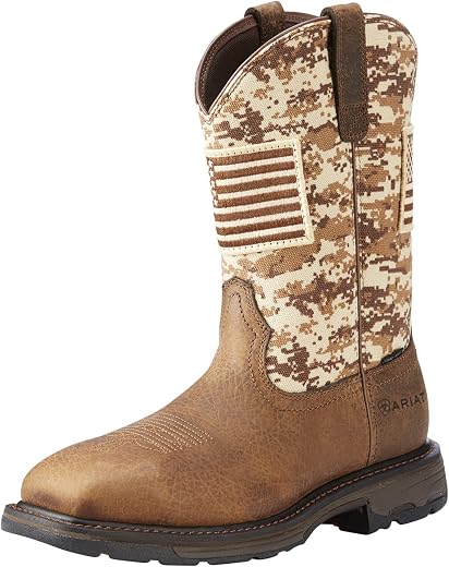 Ariat Men s Workhog Wide SquareToe Western Work Boot