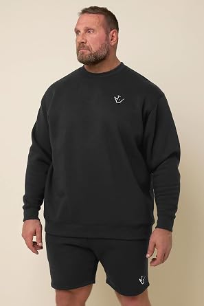 BadRhino IronRhino Big & Tall Men's 'Rest Day' Sweatshirt Navy