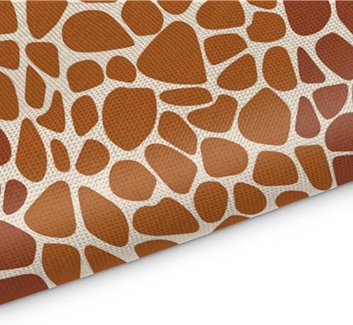 Miniatura 3 de Animal Print Decor Placemats Set of 4 Table Mats Washable Placemat Waterproof Place Mats for Party Home Dining Table Decor 18x12 in