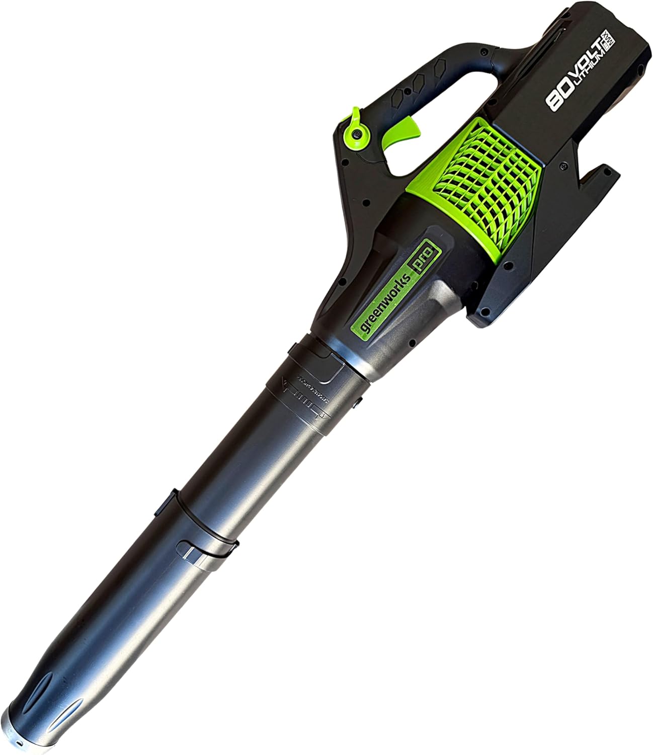 Cordless Axial 80V Blower 150 MPH / 500 CFM Compatible with All Greenworks 80V Batteries/Tool only, Battery and Charger NOT Included