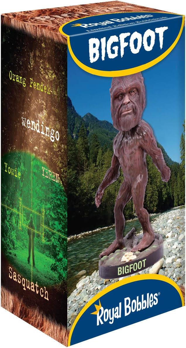 Royal Bobbles Bigfoot Bobblehead, Premium Polyresin Lifelike Figure, Unique Serial Number, Exquisite Detail