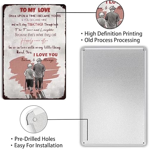 Vista 32 de Letrero de metal de hojalata irlandesa de bendición irlandesa, Día de San Patricio, inspirador, decoración artística de pared, placa rústica