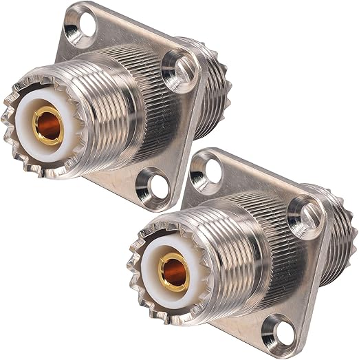onelinkmore UHF hembra a hembra coaxial Cable de puente conector SO239