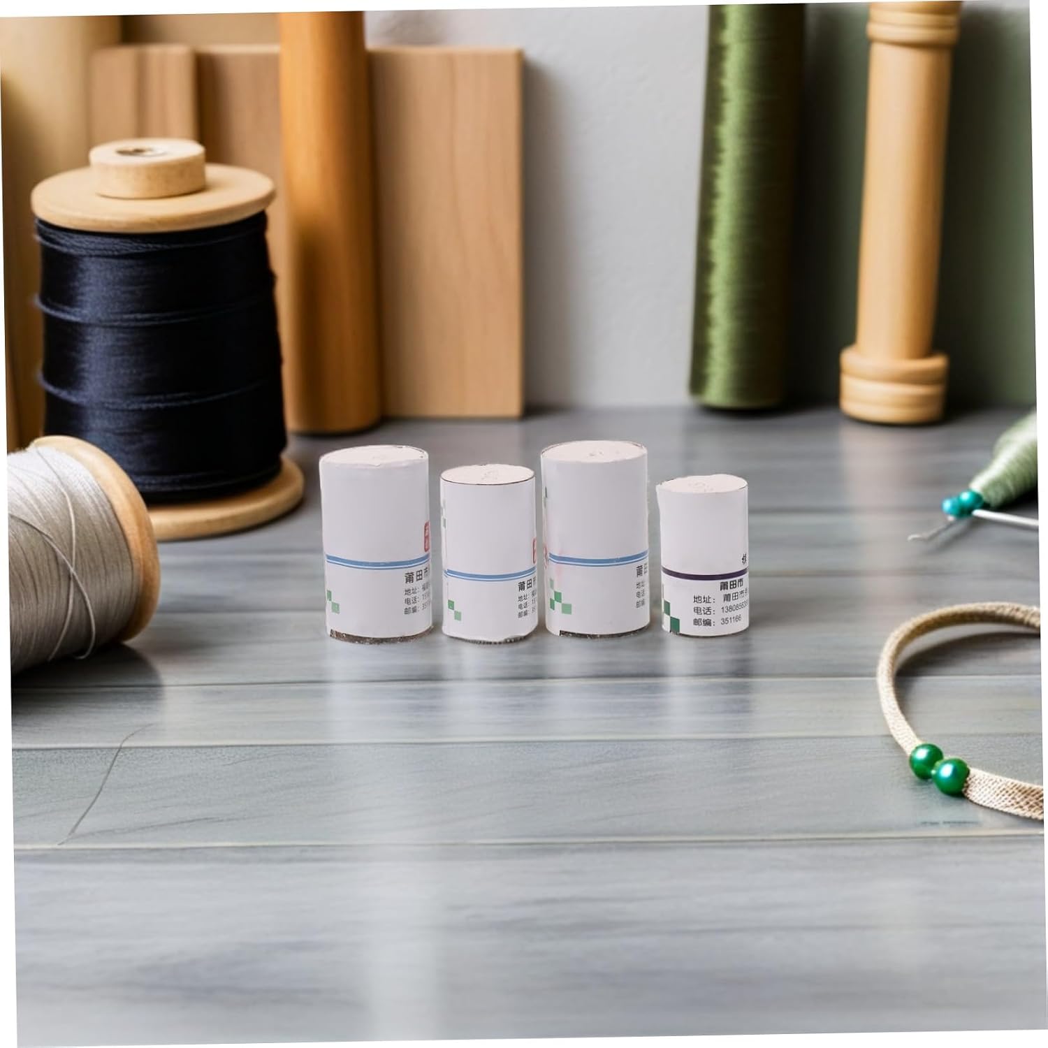 4pcs Jewelry Casting Ring Mold Set for Gold Silver Metal Moulds, Cylinder Plaster Gypsum Molds for Handmade Ring Making, Multi Sizes (9#,10#,12#,16#) for DIY Jewelry Crafting