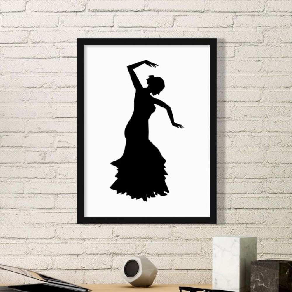 Stickers muraux et cadre photo danse folklorique pour habiller un mur vide