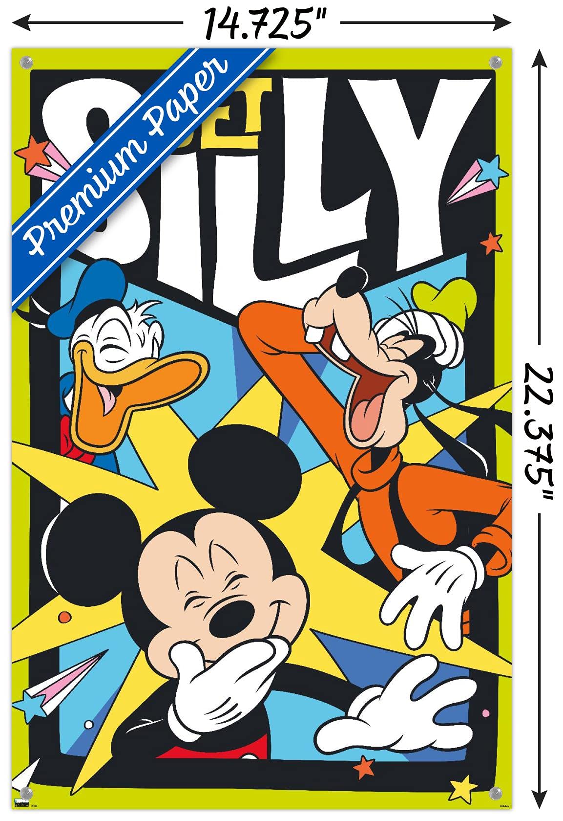 Amazon.com: Disney Mickey Mouse Funhouse - Get Silly Wall Poster
