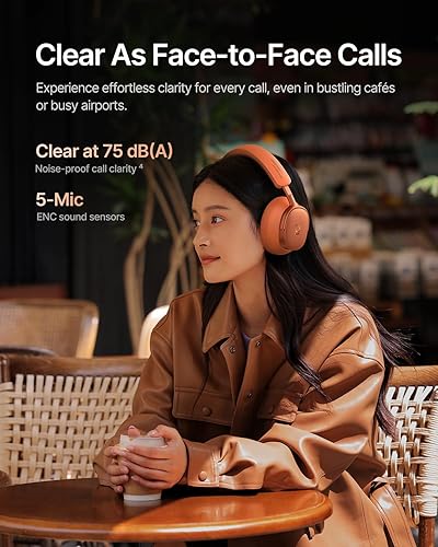 Miniatura 8 de Baseus Inspire XH1 - Auriculares adaptativos con cancelación activa de ruido, sonido de Bose, Dolby Audio, ANC adaptativo en tiempo real premium,