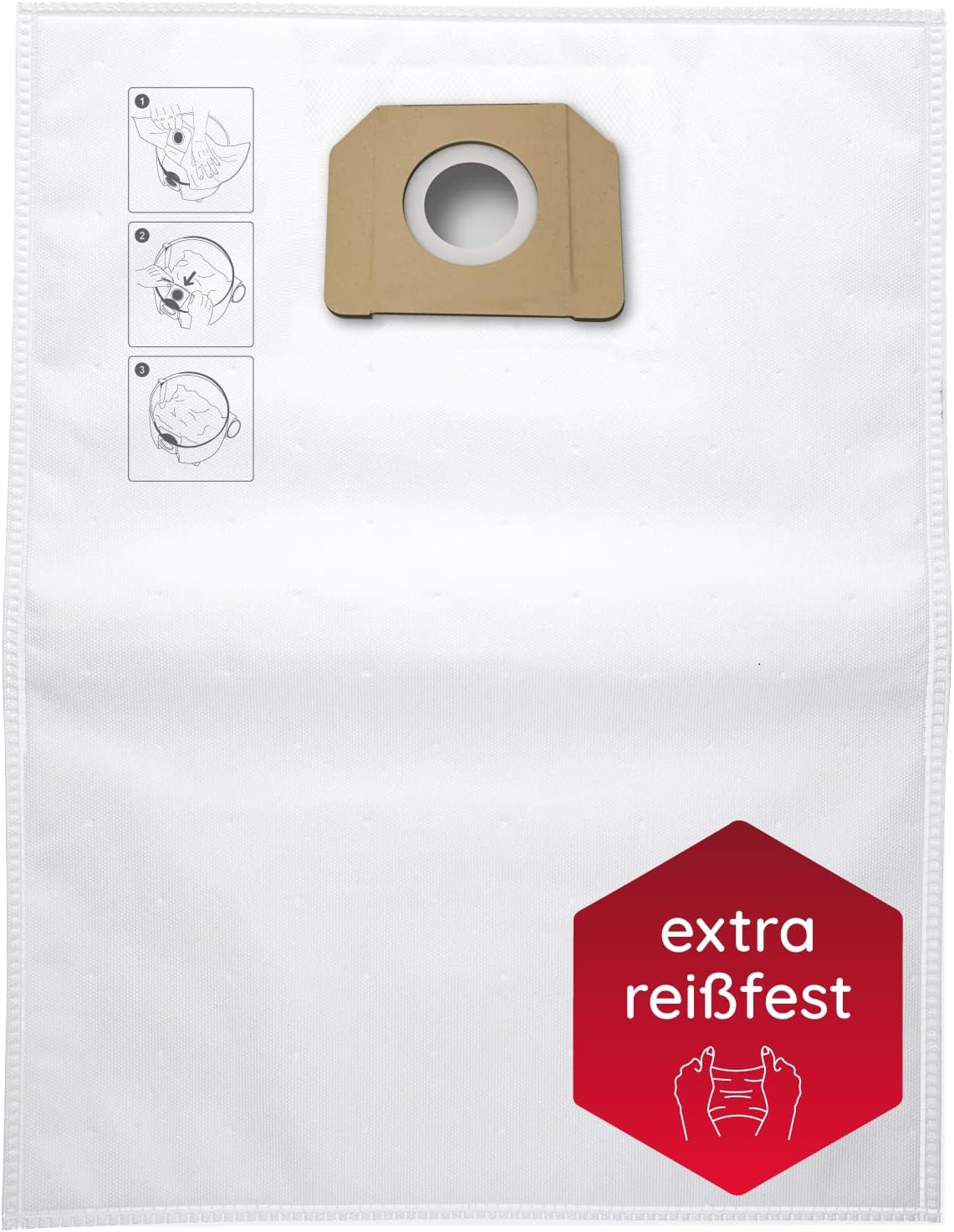 Lot De 10 Sacs Filtrants Pour Aspirateur Bosch GAS 35 L AFC Et SFC+ - Microfibre, Classe L