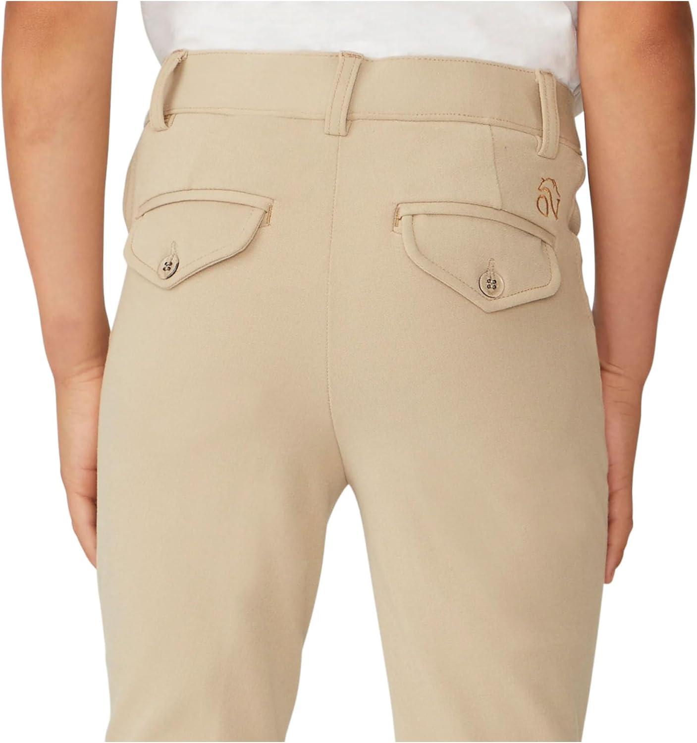 Ovation Boys Euroweave 4-Pocket DX Suede Knee Patch Classic Show