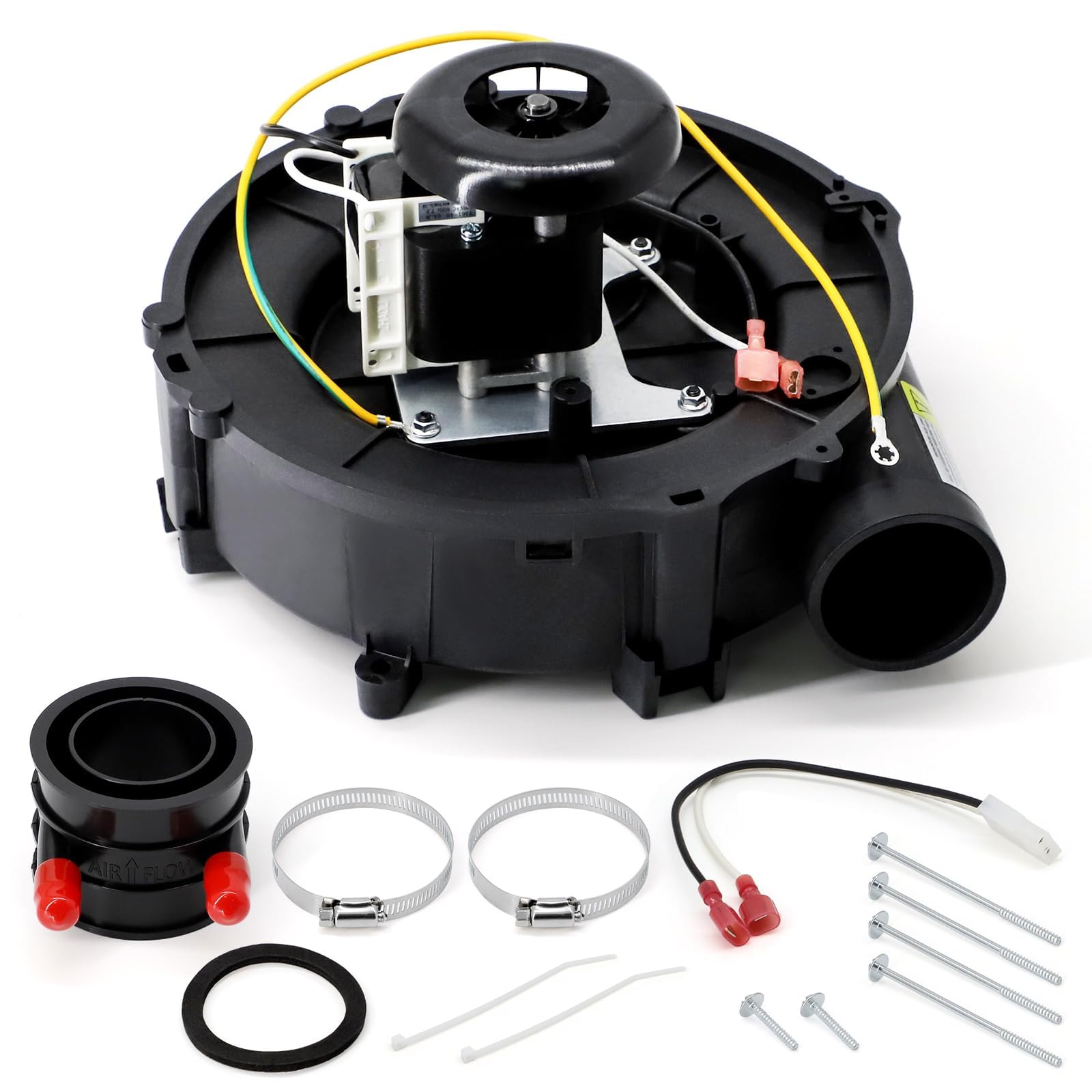 Photo 1 of Furnace Draft Inducer Blower Motor Replaces Goodman 0171M00001S, 22307501, Jakel J238-150-15293, 119384-00, Rotom FB-RFB501 Furnaces Blower