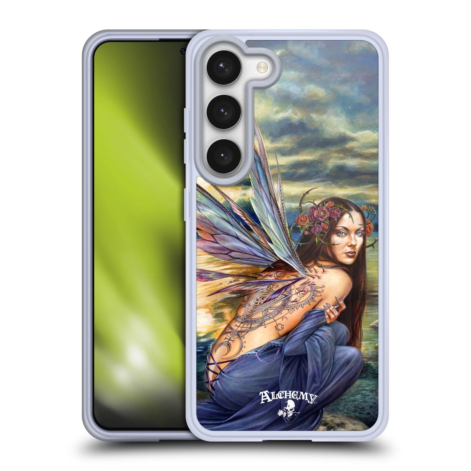 Funda de gel suave compatible con Samsung Galaxy S23 5G Gothic 7