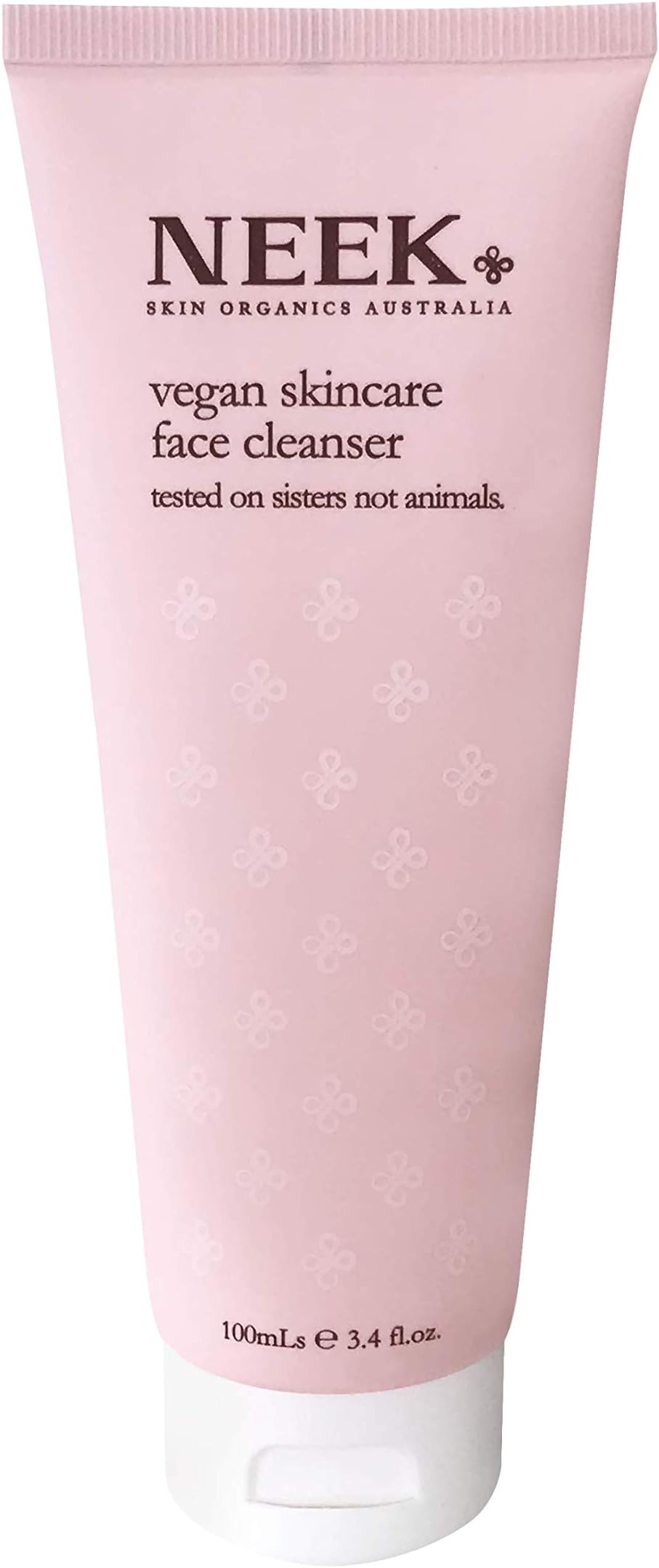 NEEK Skin Organics Australia Neek Vegan Skincare Face Cleanser, All Natural, Wash Off, 100ml in Biodegradable Packaging