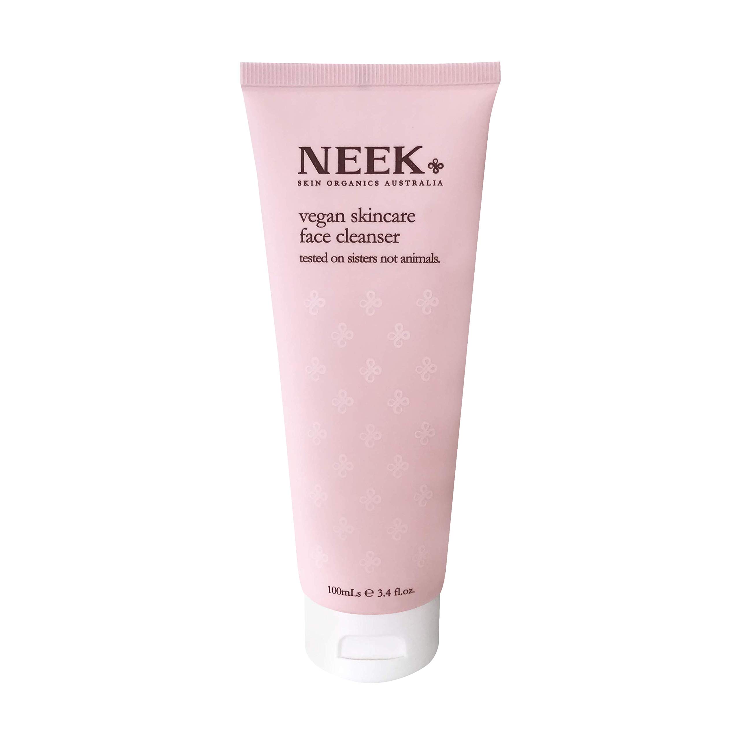NEEK Skin Organics Australia Neek Vegan Skincare Face Cleanser, All Natural, Wash Off, 100ml in Biodegradable Packaging