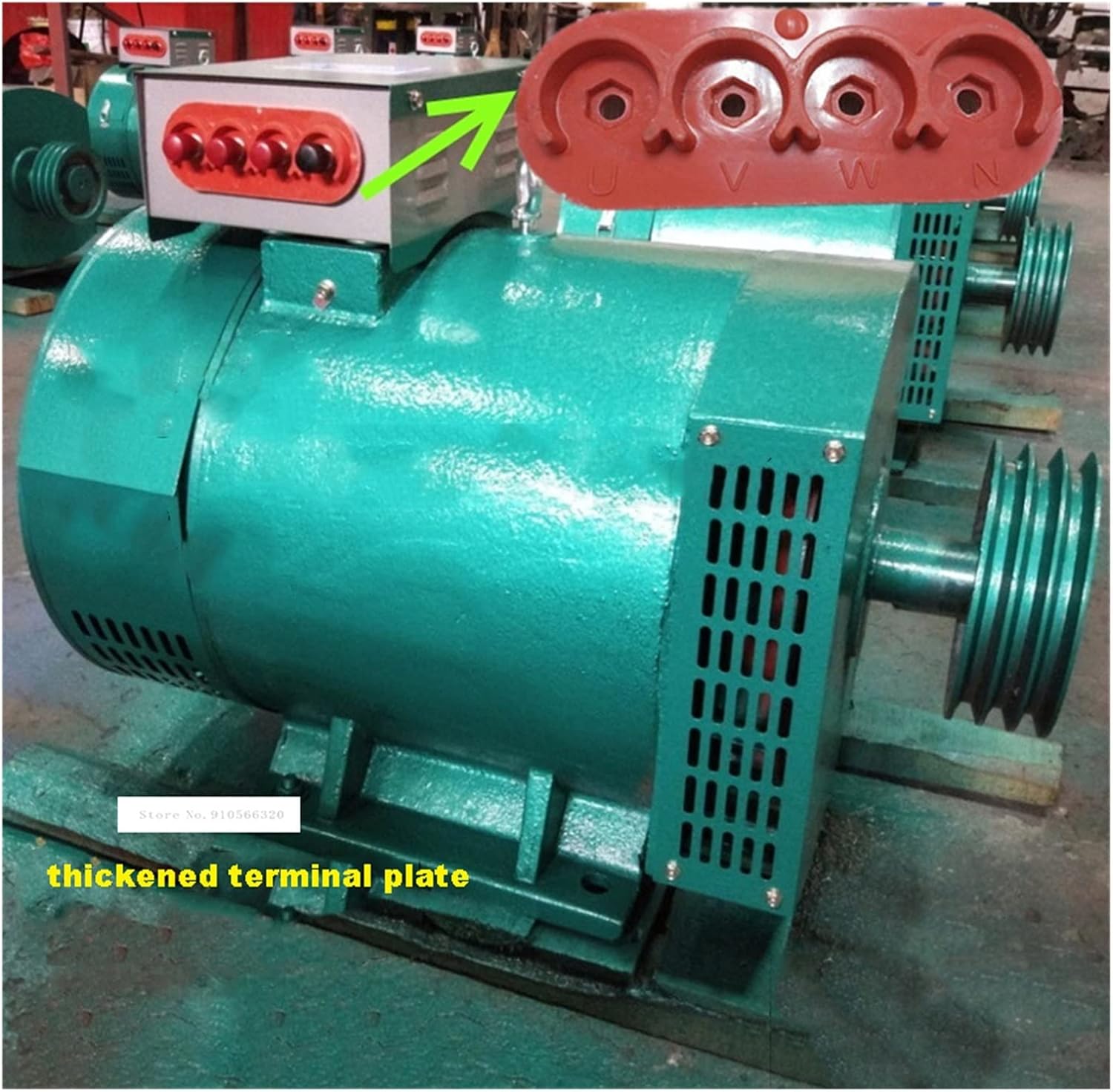 Mini Submersible Portable Electric Water Pump STC 15KW Generator Full Copper Alternator Cast Iron Housing Dynamo Single Phase 220V / Three-Phase 380V