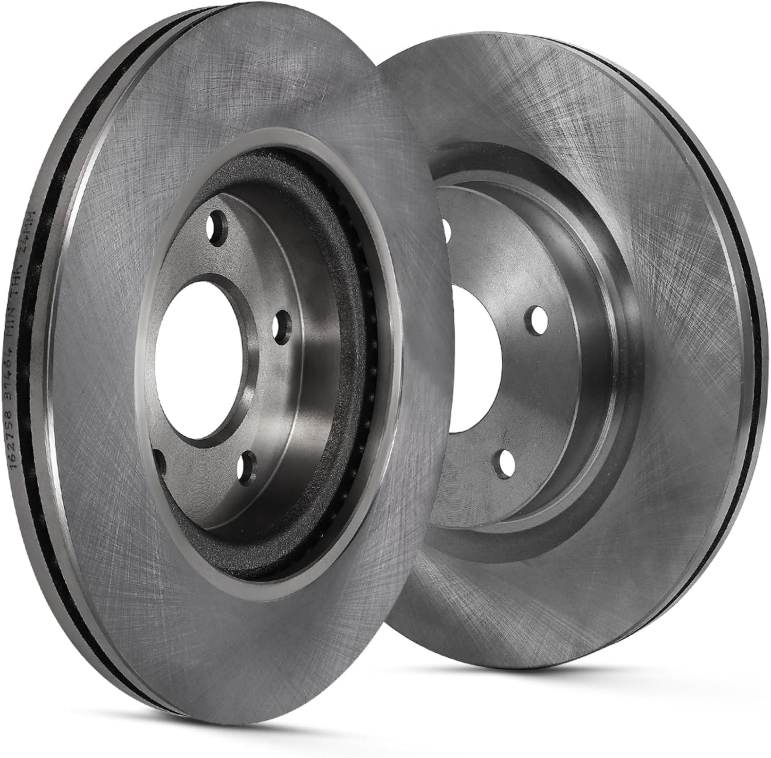 SCITOO Disc Brake Rotors Kits 31464 Front Vented Brake Rotors Fit For Nissan For Altima 2007-2013