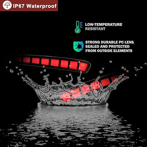 Miniatura 9 de Switchback - Lámpara LED antiniebla frontal blanca y ámbar con destello dinámico LED intermitente compatible con Toyota Corolla 2021-2022 L LE XLE