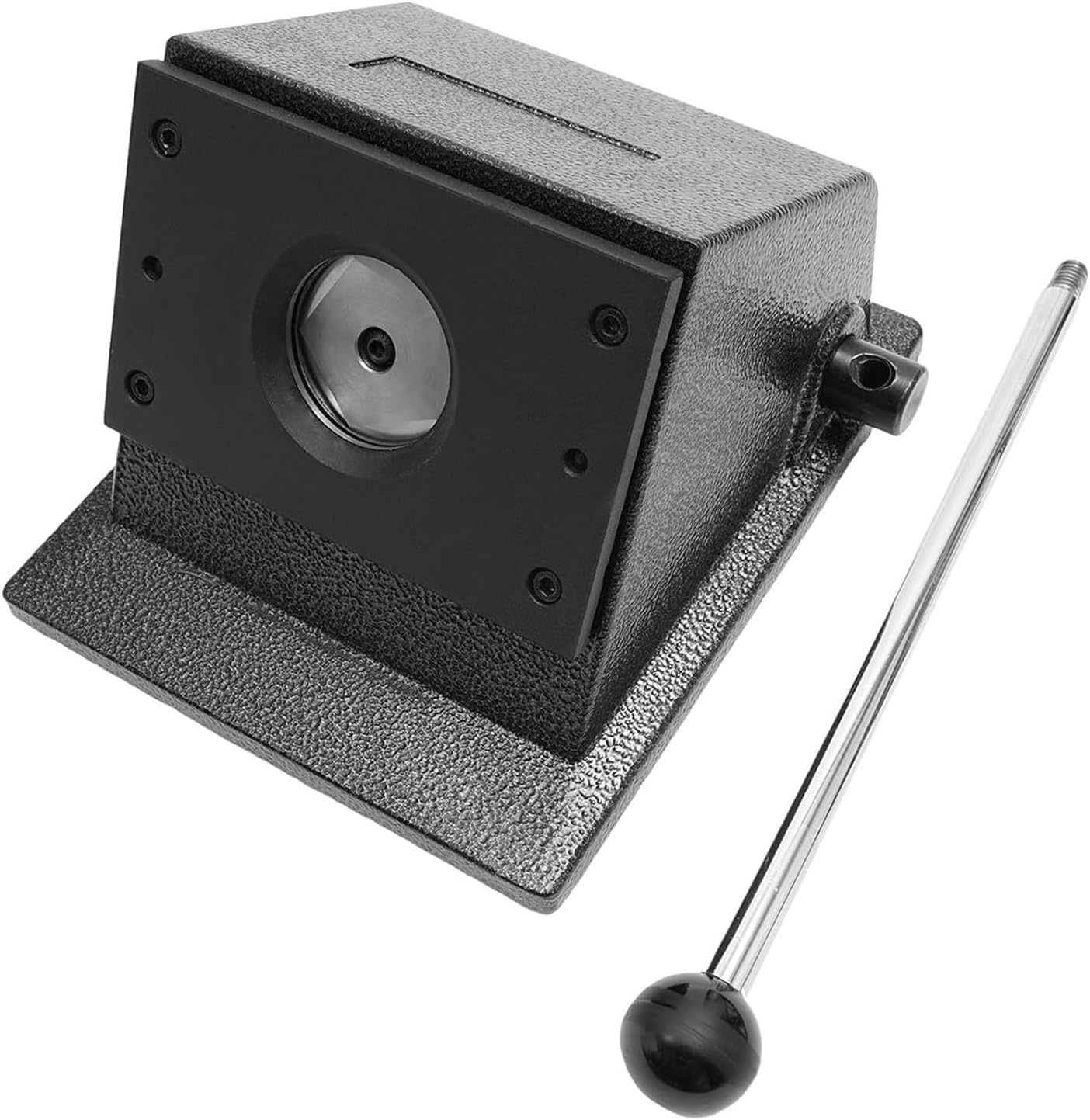 37mm Professional Button Paper Cutter Manual Circle Punch Die Cutting Machine for Badges, Medals & DIY Cuts Paper, Cardboard
