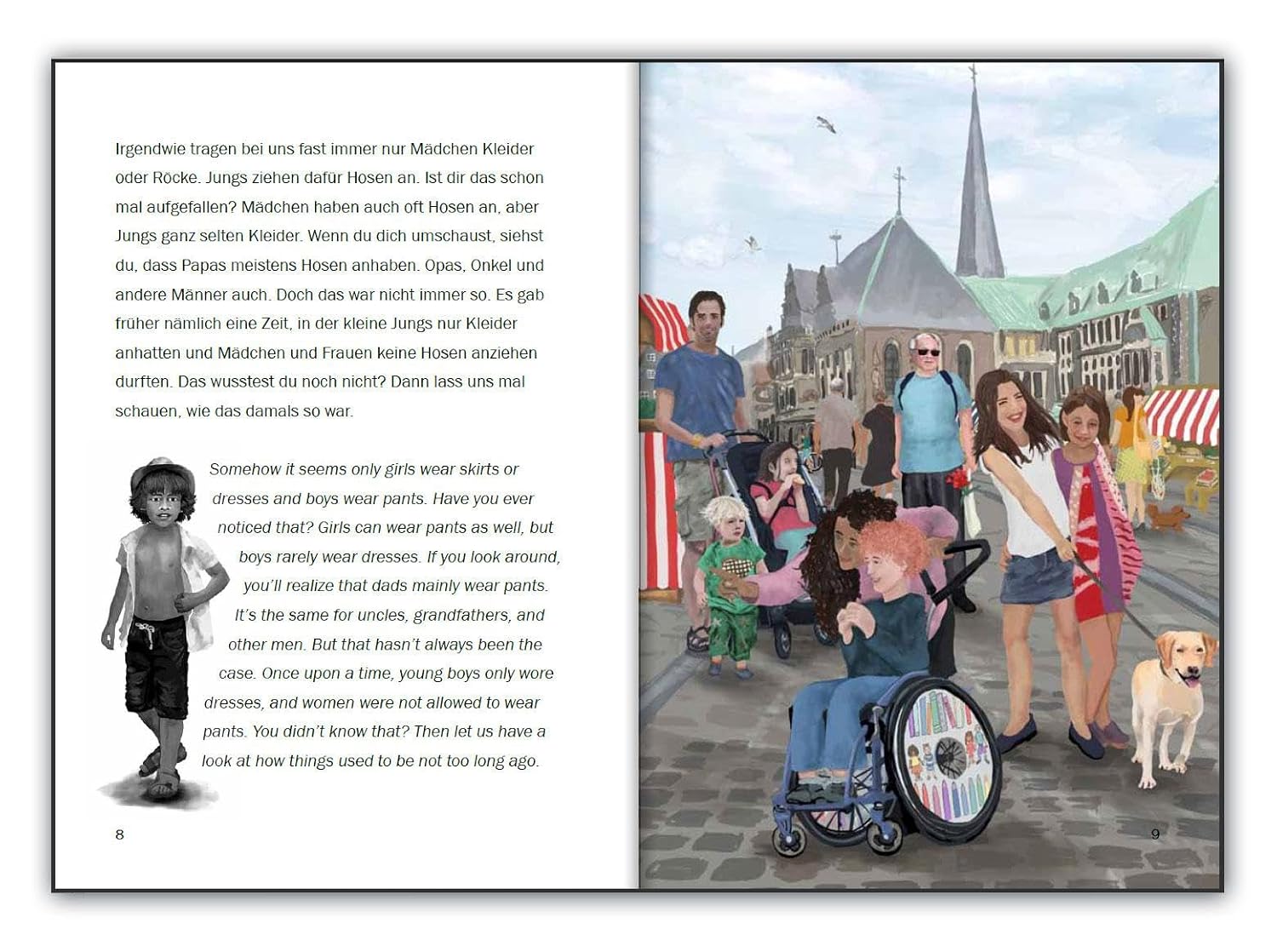 Kleider sind für alle da! Das Kinderbuch für eine kunterbunte Kleidungswahl, egal wer du bist. Dresses Are For Everyone! The children's book for a ... für Familien Band 7 - Ritual (German Edition)
