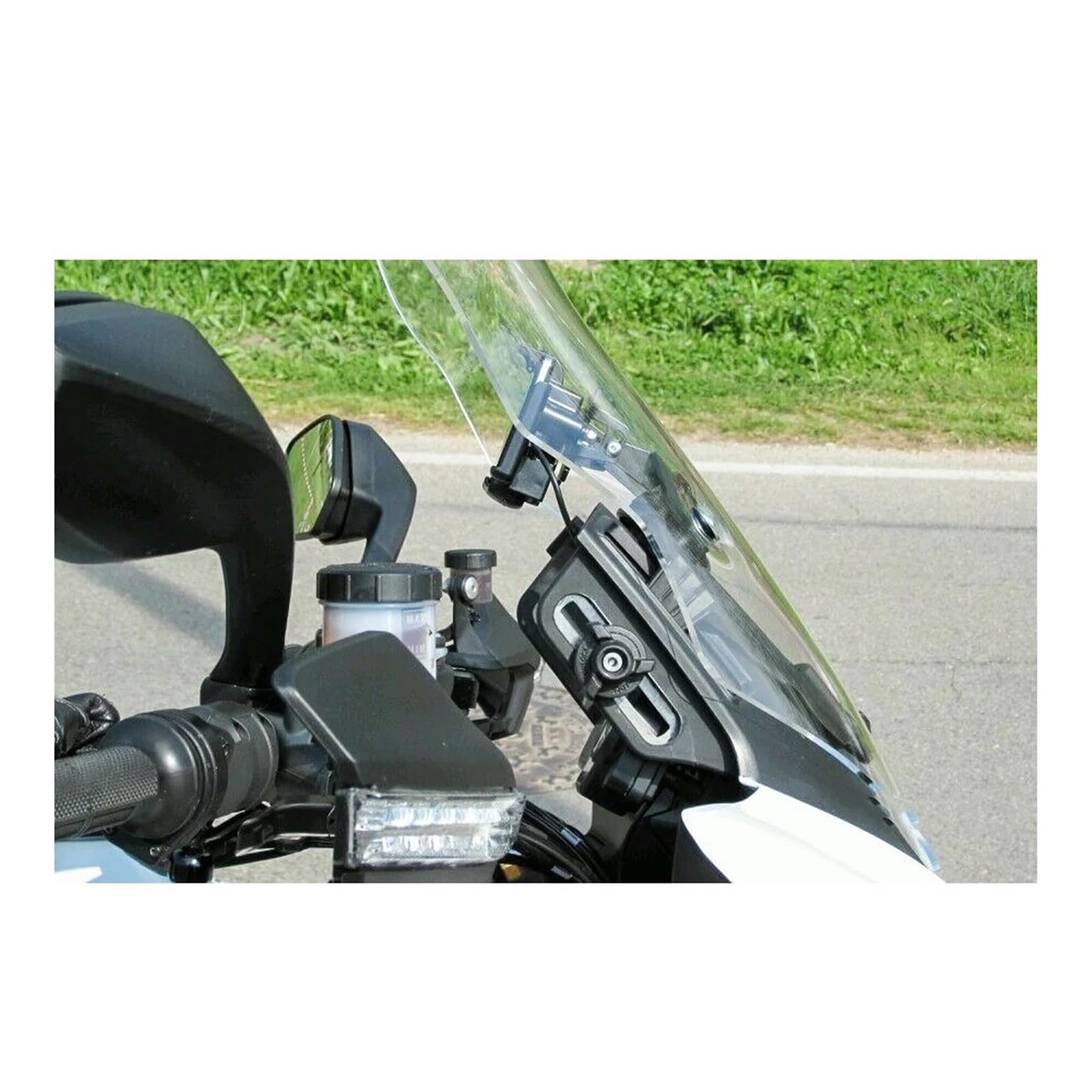 Uchwyt do nawigacji GPS uchwyt Uchwyt na nawigację GPS do motocykla Pasuje do Ducati Multistrada 1200 2010-2012 Uchwyt na telefon GPS Nawigacja(A)