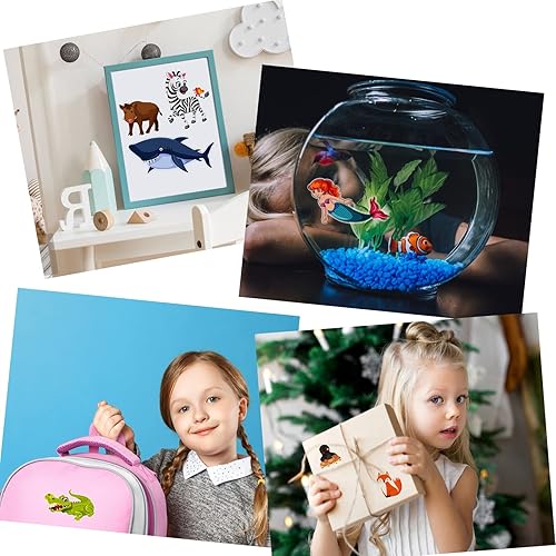 Miniatura 6 de Libros de calcomanías reutilizables para niños de 2 a 4 años, calcomanías extraíbles para niños, libros de actividades con calcomanías de animales
