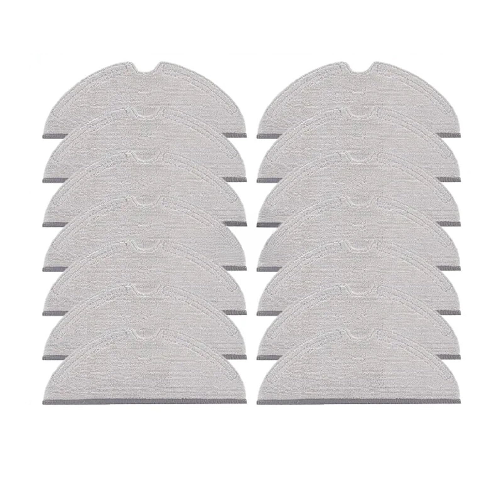 PORRSYDCD Roller Side Brush Filter Mop Accessories，Compatible With Roborock S5, S5 Max, S6 MaxV, S6 Pure, E4, E5, S51, S52, S55 Parts(14 Mop)