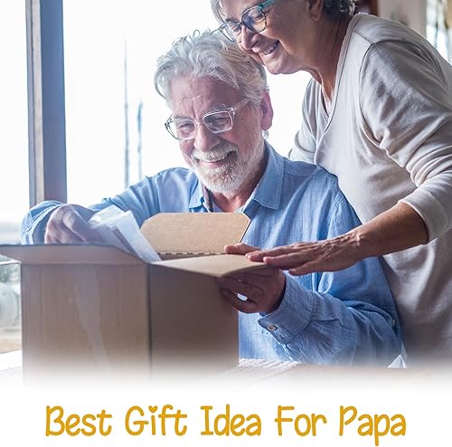 Miniatura 5 de Manta de regalo para papá de 60 x 50 pulgadas, regalos de cumpleaños para papá de nietos, abuelo, abuelo, papá, mejor papá, regalos únicos de