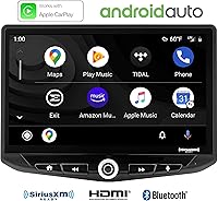 Vista 2 de STINGER HEIGH10 Unidad principal estéreo universal multimedia para automóvil, Apple CarPlay, Android Auto, SiriusXM Ready, Bluetooth, navegación
