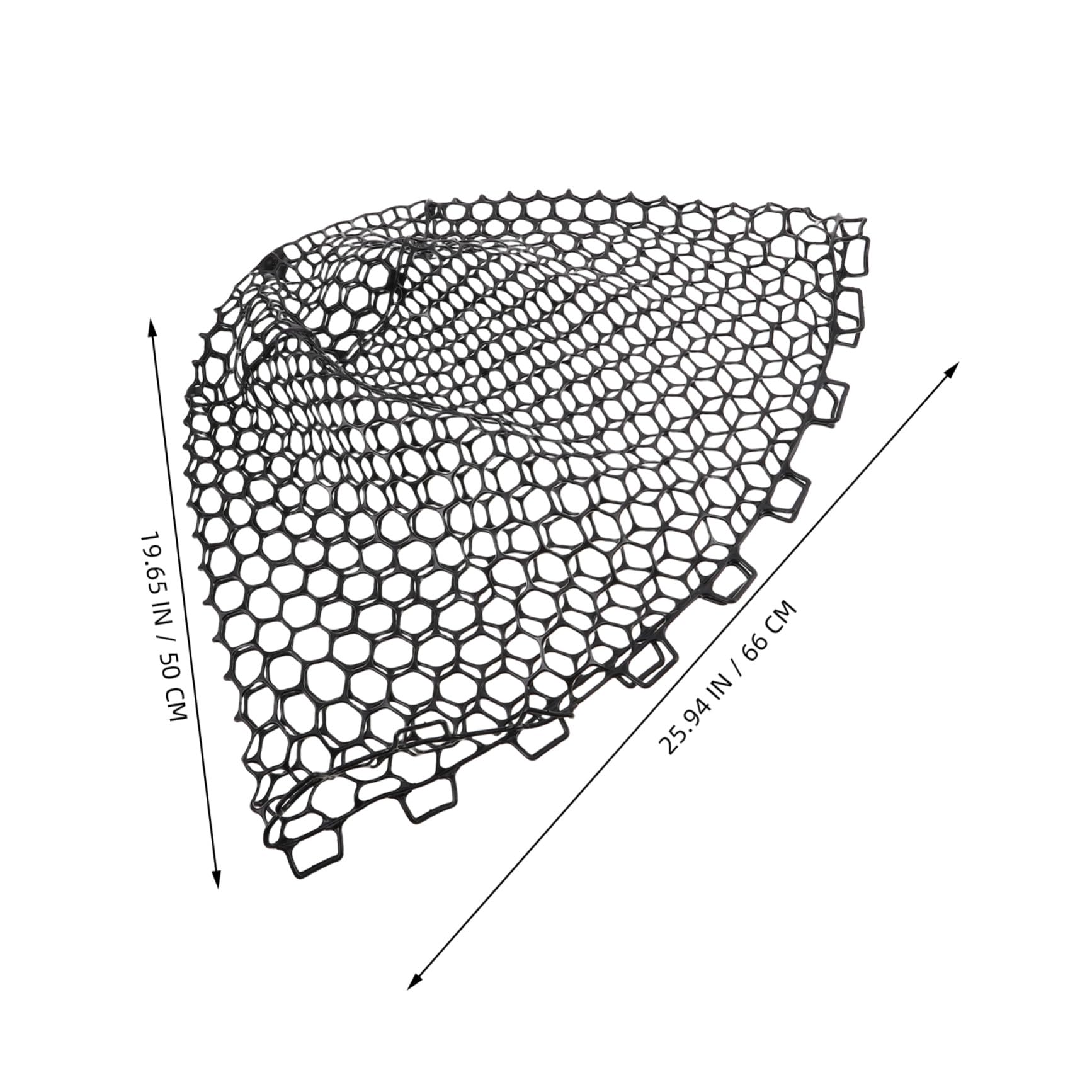 Pesca de Plegable Bolsa de Repuesto con Malla para Captura de Peces Ligera Drenaje Rápido Accesorios para Pesca