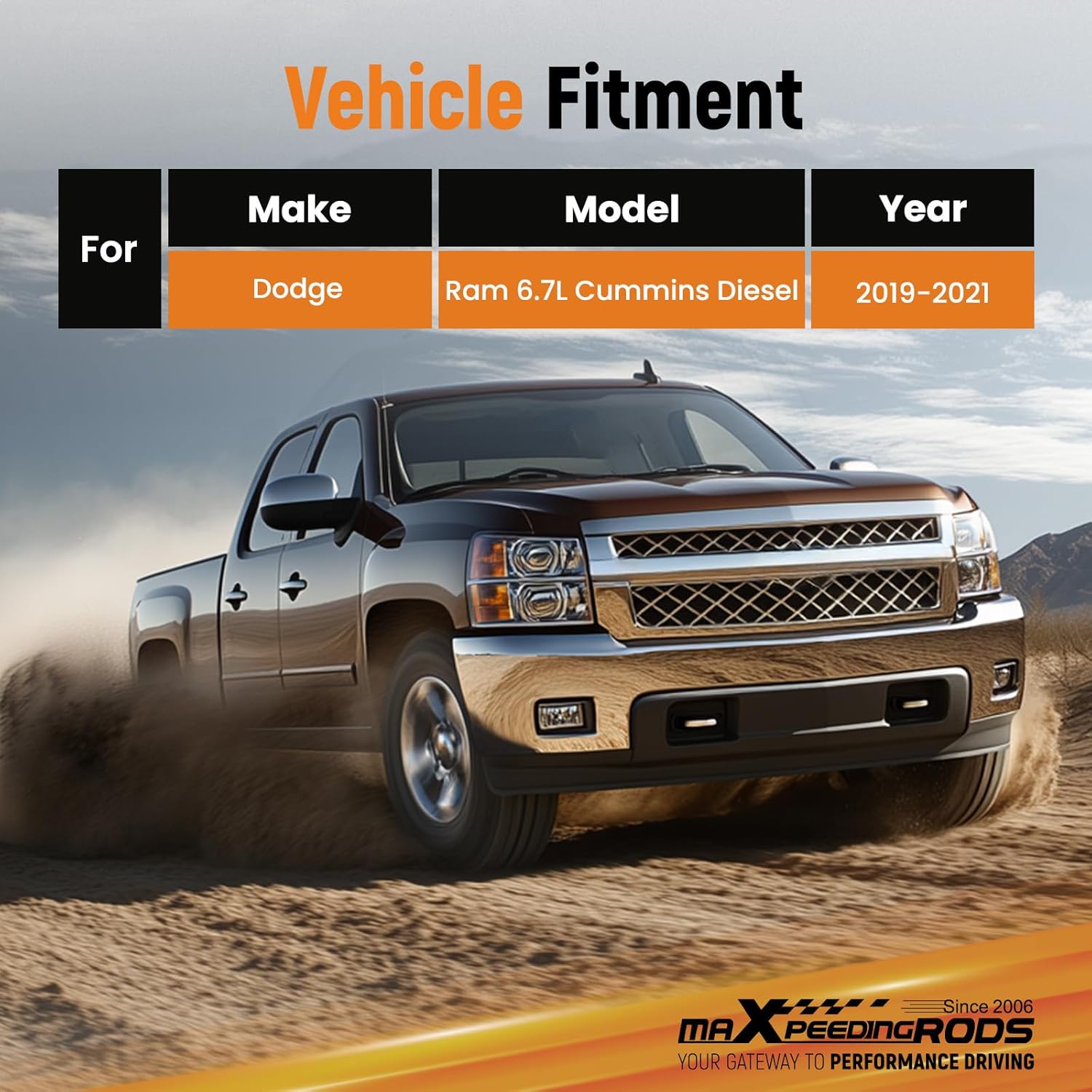 maXpeedingrods 3.5" Cold Side Intercooler Pipe Kit for Dodge Ram 6.7L Cummins Diesel 2019-2021