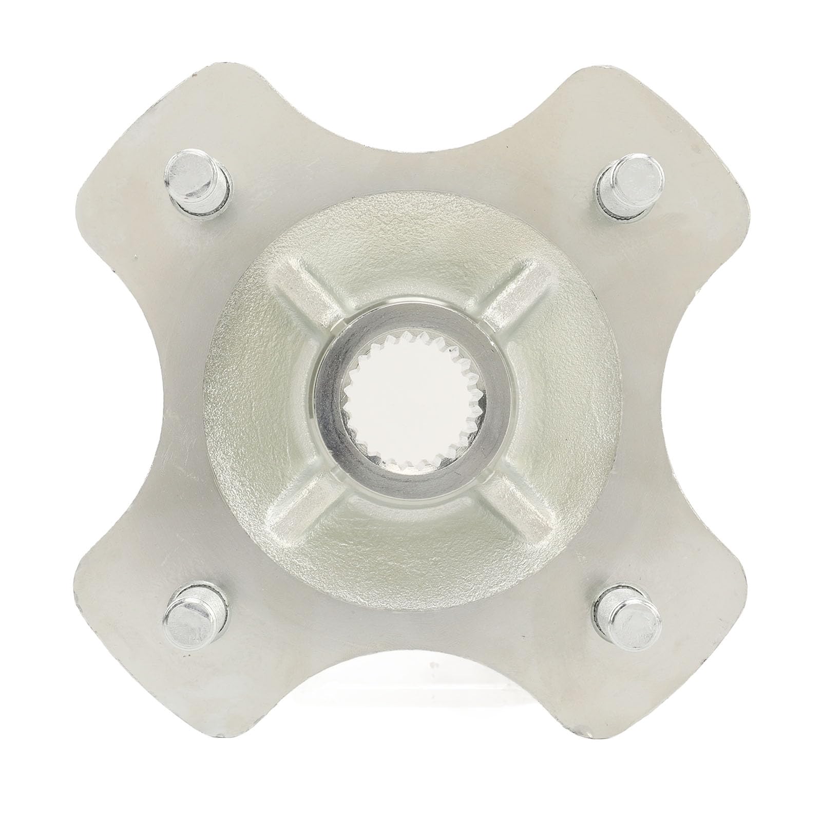 Cryfokt 24T High Strength Rear Wheel Hub for Quad Bike ATV Go Kart, Improved Performance and Stability for Outdoor Enthusiasts