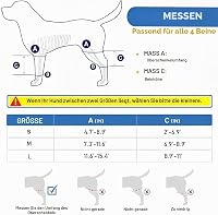 Orteză pentru Genunchi Câini XINGYATU cu Stabilizatoare Laterale - Mărimea M - Pentru Leziuni și Instabilitatea Ligamentelor la Câini 4