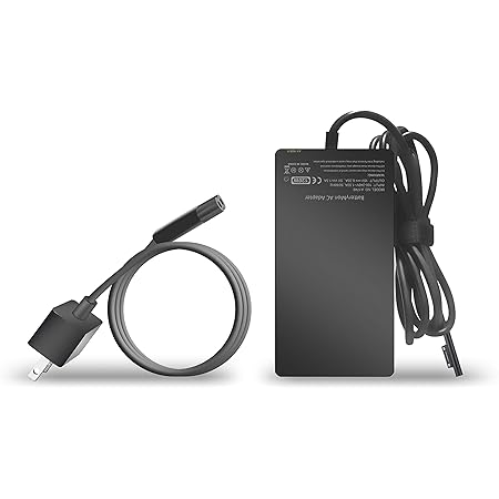 Amazon.com: BatteryMon 102W 15V 6.33A Cargador Fuente de Alimentación  Adaptador para Microsoft Surface Book 2 Surface Pro 3 Pro 4 Pro 5 Surface  Laptop Modelo A1798 1798 : Electrónica
