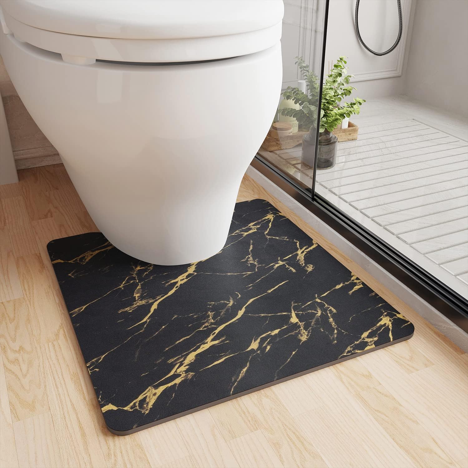COCOER Bath MatBathroom Mat Bathroom Rug Absorbent Stain