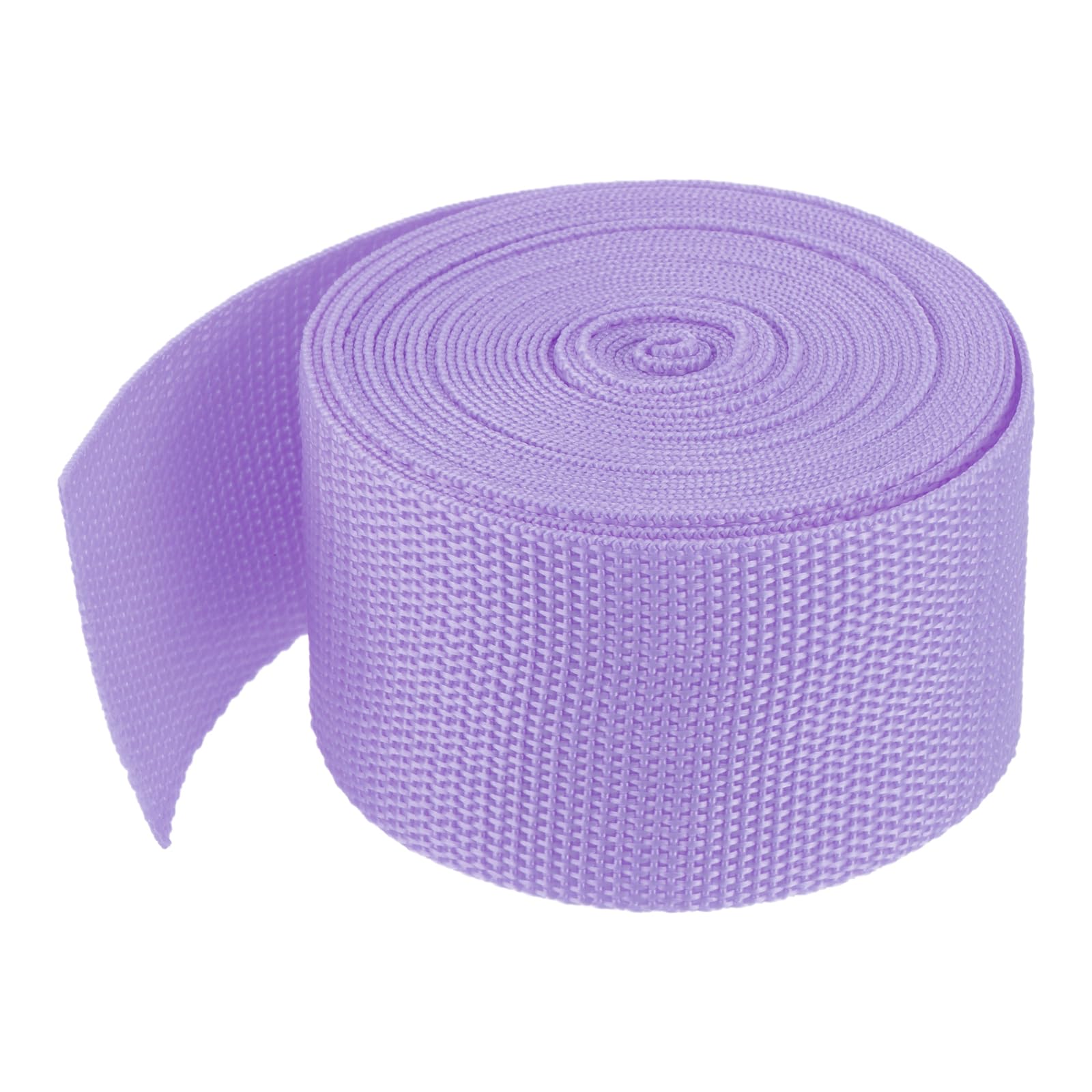 MECCANIXITY Lightweight Polypropylene Webbing Strap 2" 5 Yard Backpack Strapping Band Lavender Purple for Outdoor Luggage Cargo Straps