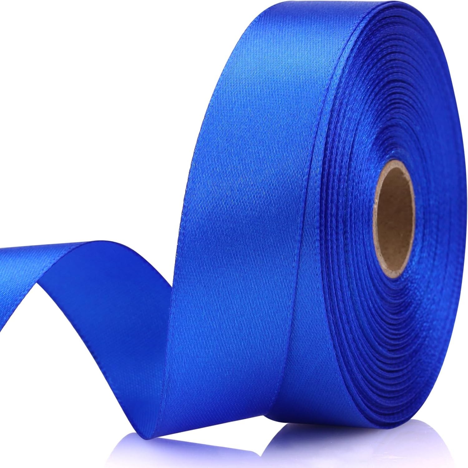 Amazon.com: NISDOCF 7/8 Inch 30 Yards Blue Satin Craft Ribbon-Single ...