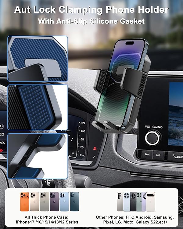 PZK Dual Car Phone Holder for Honda Accord 2023-2026 Accessories 7/9-Inch by PZK - Used condition - Image 6