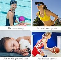 Vista 6 de Aretes invisibles de plástico transparente, repuesto de silicona para cirugía, trabajo, deportes, suministros de bricolaje para mujeres, niñas