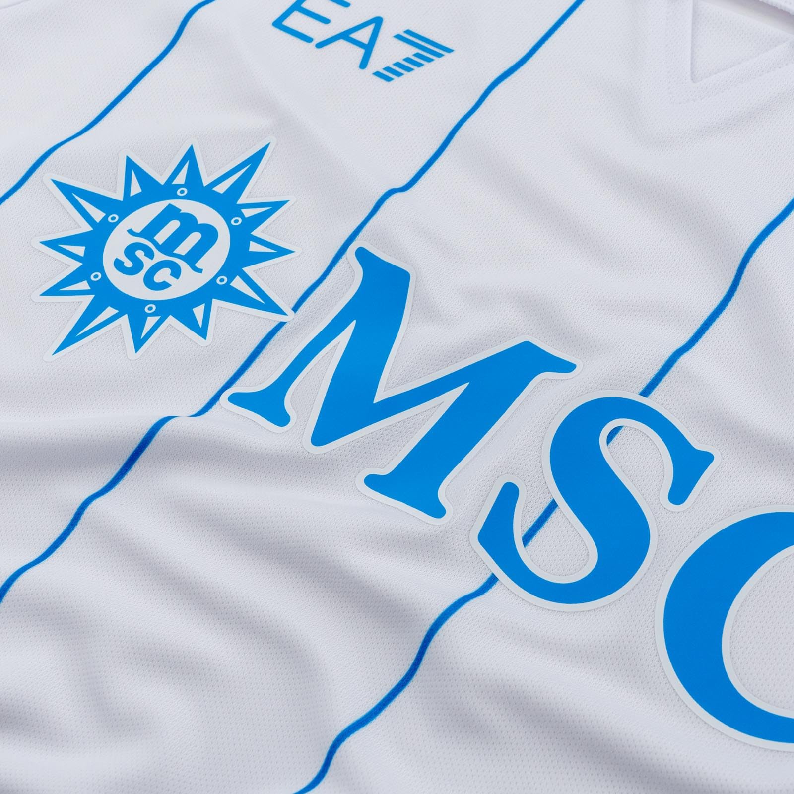 SSC NAPOLI Ssc Napoli Set Gara Replica Junior 2026/2027 Kit Junior Unisex - Bambini e ragazzi (Pacco da 1)