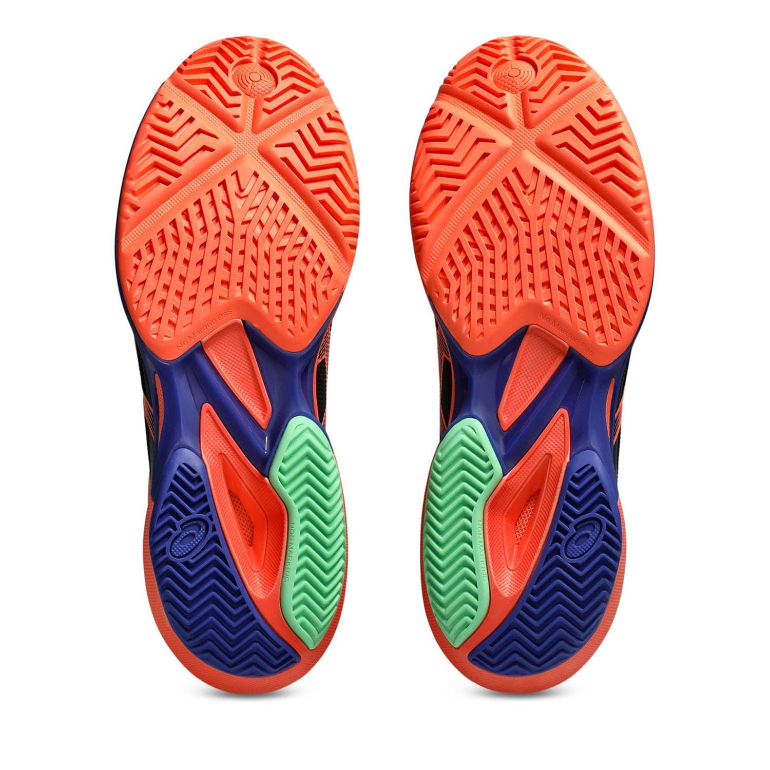 ASICS Mens Solution Speed FF 3 Padel Black/Vivid Coral Tennis Shoes - 8 UK (1041A496.001) 4