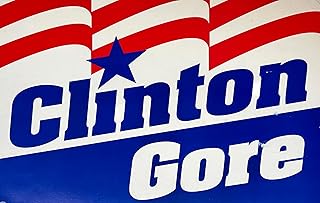 ConversationPrints BILL CLINTON GORE COMPAIGN SIGN GLOSSY POSTER PICTURE PHOTO PRINT BANNER